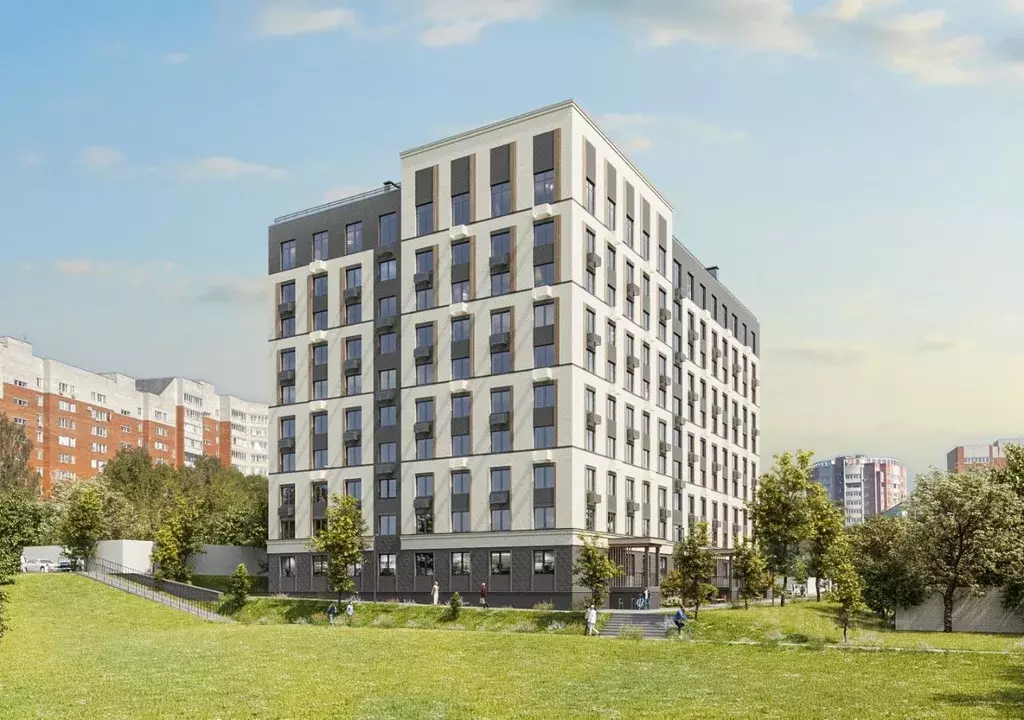 4-к кв. Чувашия, Чебоксары ул. Фридриха Энгельса, поз7 (97.0 м) - Фото 2