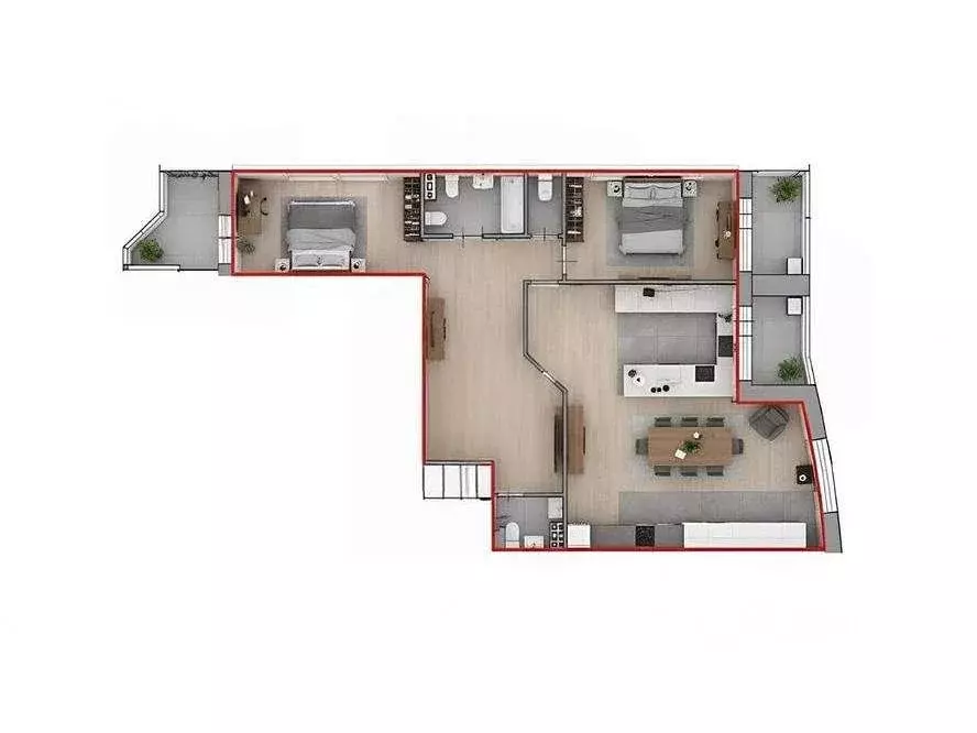 3-к кв. Свердловская область, Екатеринбург ул. Республиканская, 5 ... - Фото 1