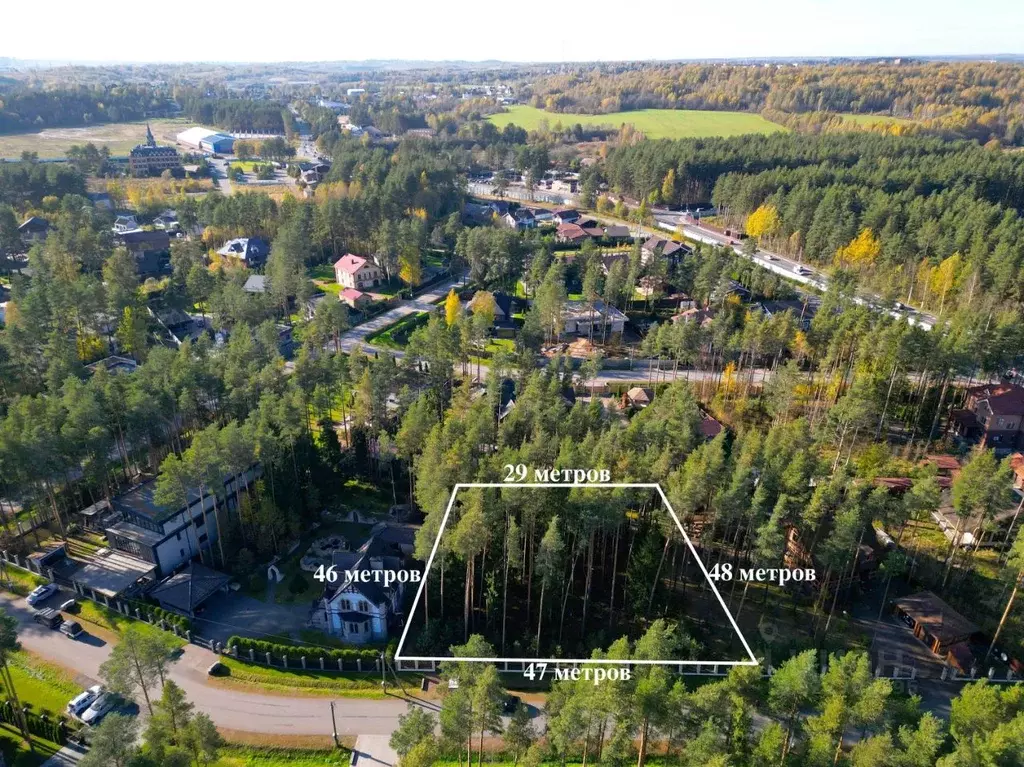 Участок в Ленинградская область, Всеволожский район, Бугровское ... - Фото 2