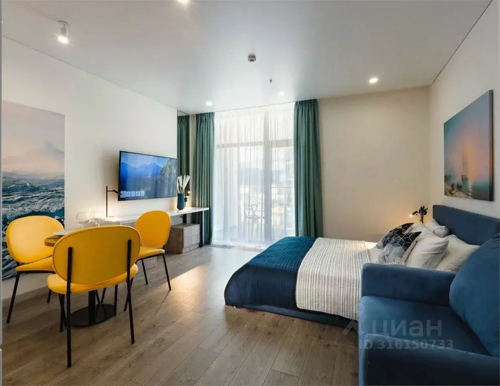 1-к кв. Крым, Алушта ул. Западная, 4 (37.0 м) - Фото 1