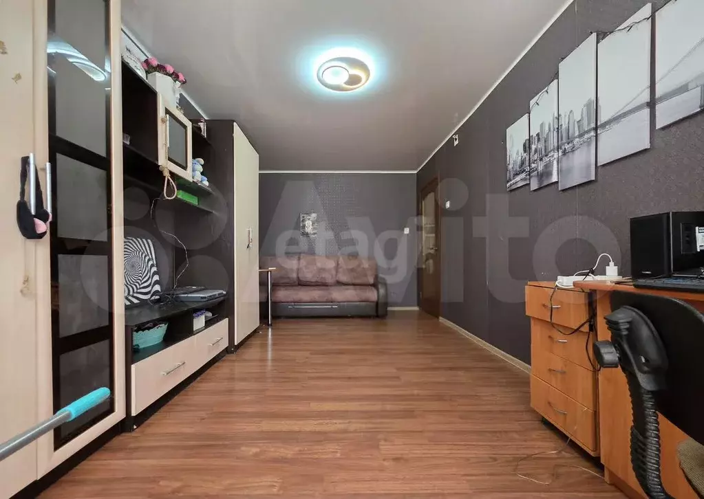 1-к. квартира, 36 м, 4/5 эт. - Фото 1