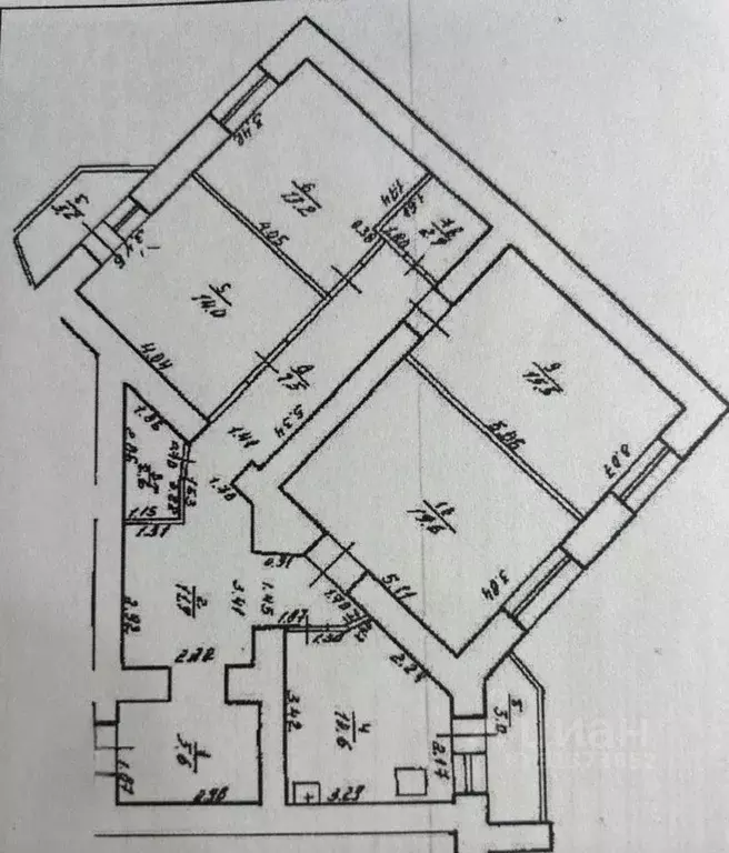 4-к кв. Башкортостан, Уфа ул. Менделеева, 122 (109.0 м) - Фото 1