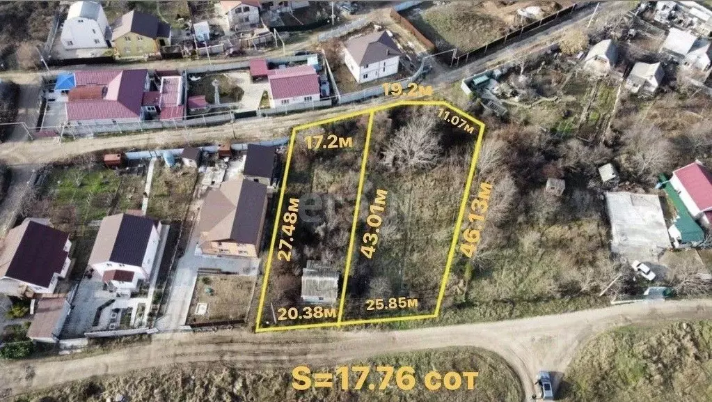 Участок в Севастополь Сапун-гора СНТ,  (17.76 сот.) - Фото 1