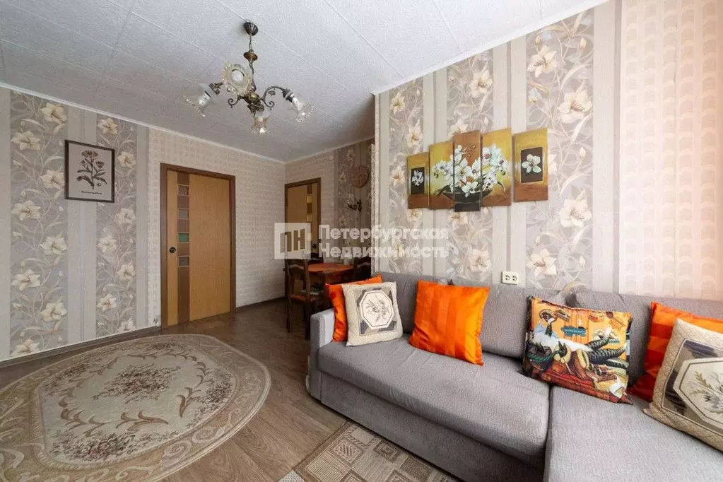 4-к кв. Санкт-Петербург ул. Белы Куна, 7К5 (48.8 м) - Фото 1