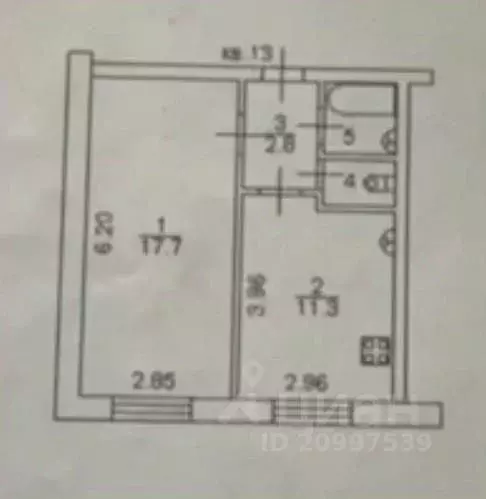 1-к кв. Новгородская область, Новгородский район, Панковское городское ... - Фото 2