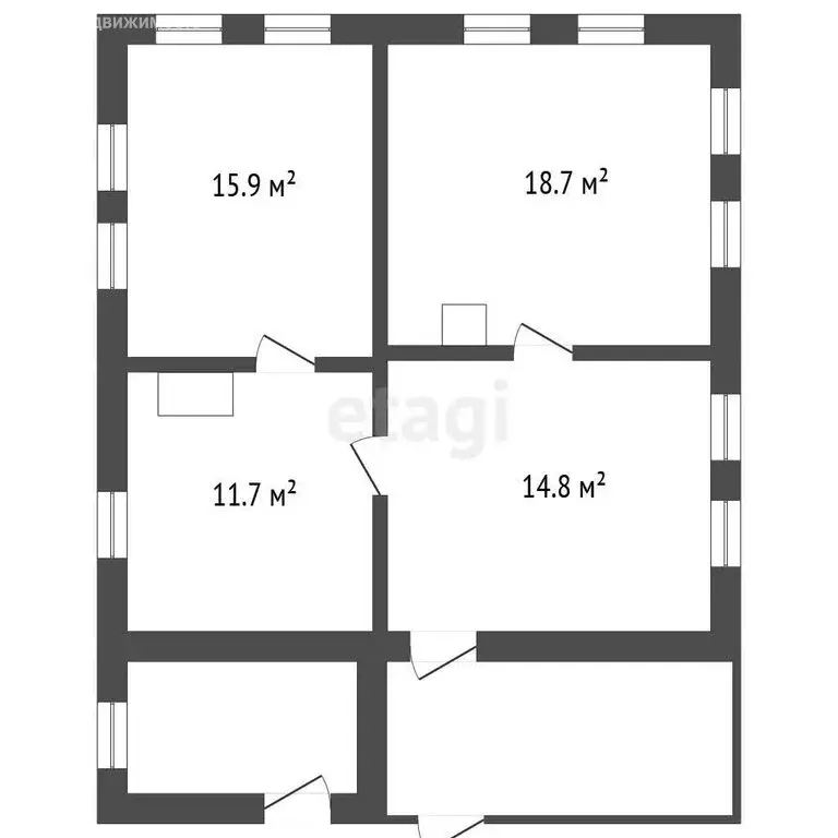 Дом в Тюменская область, Ялуторовский муниципальный округ, деревня ... - Фото 1