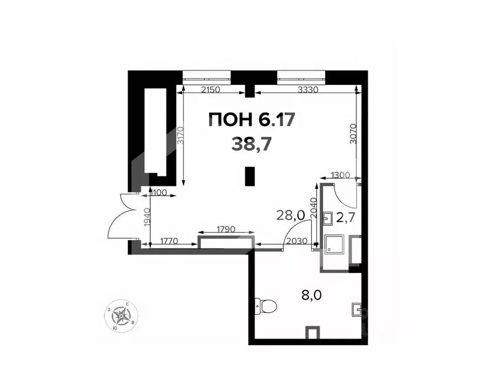 Помещение свободного назначения в Московская область, Ленинский ... - Фото 2