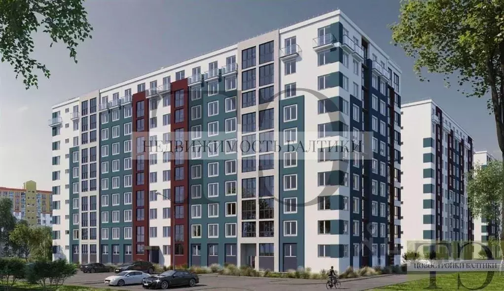 3-к кв. Калининградская область, Калининград Петровский мкр,  (75.98 ... - Фото 1