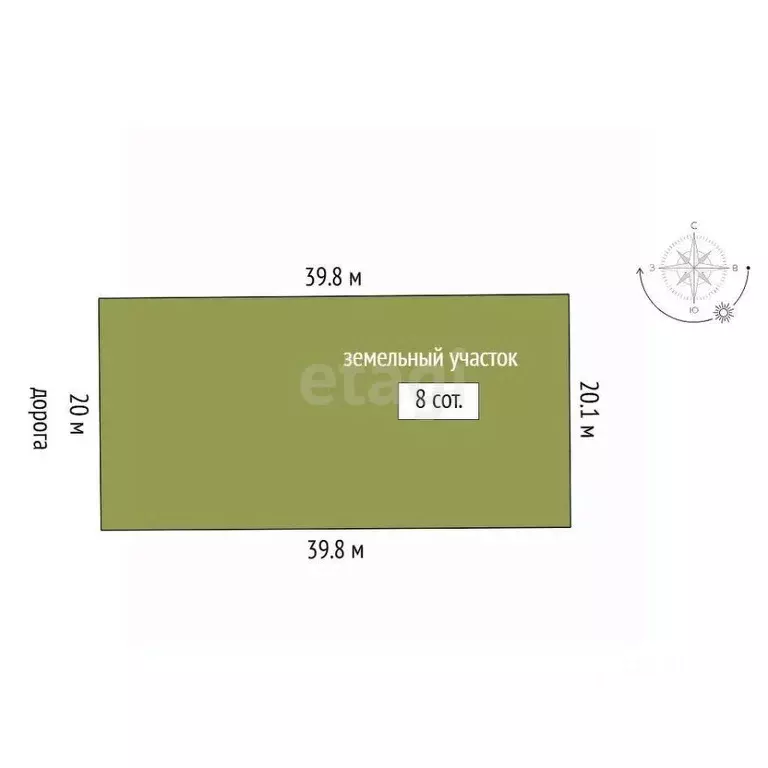 Участок в Тюменская область, Тюменский муниципальный округ, д. ... - Фото 1