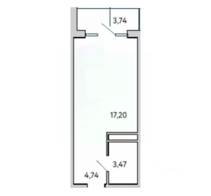 Студия Крым, Ялта муниципальный округ, Виноградное пгт Космос Стей ... - Фото 0