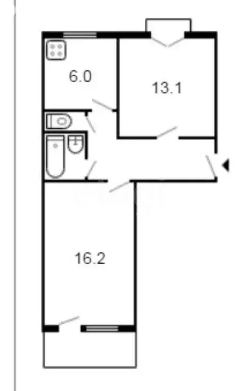 2-комнатная квартира: Москва, 5-я улица Соколиной Горы, 16к2 (56.4 м) - Фото 0