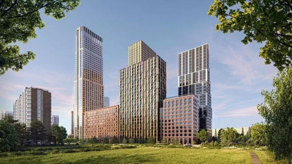 Студия Москва Левел Мичуринский жилой комплекс, к12 (22.6 м) - Фото 1