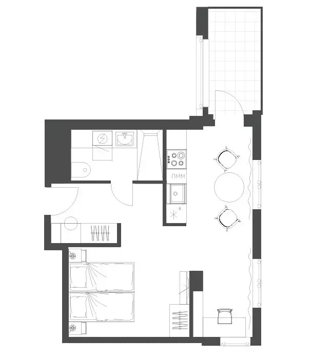 Помещение свободного назначения (40.3 м) - Фото 1