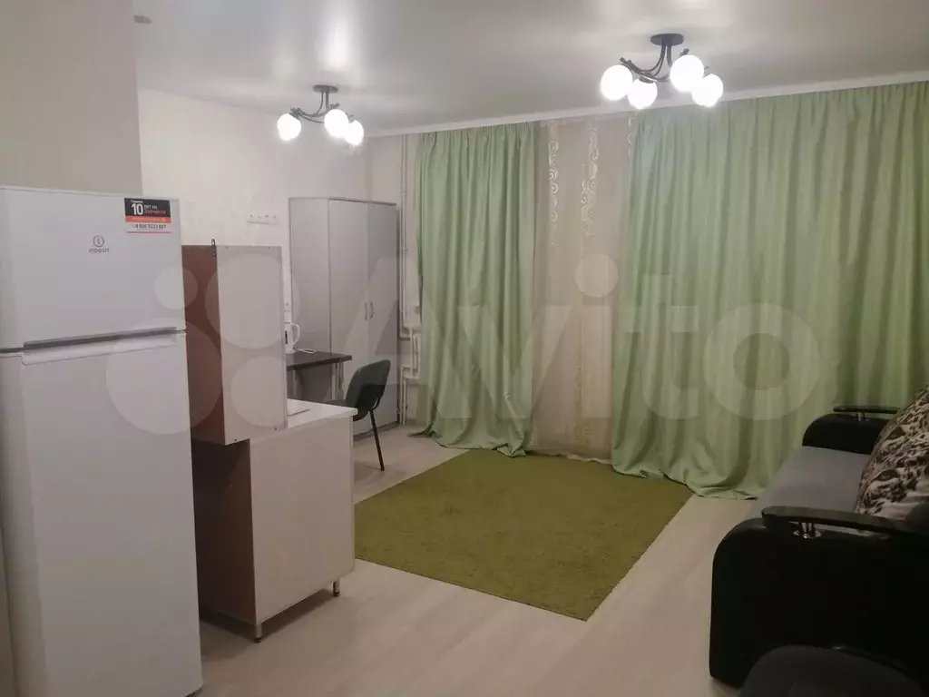 Квартира-студия, 28 м, 1/3 эт. - Фото 1