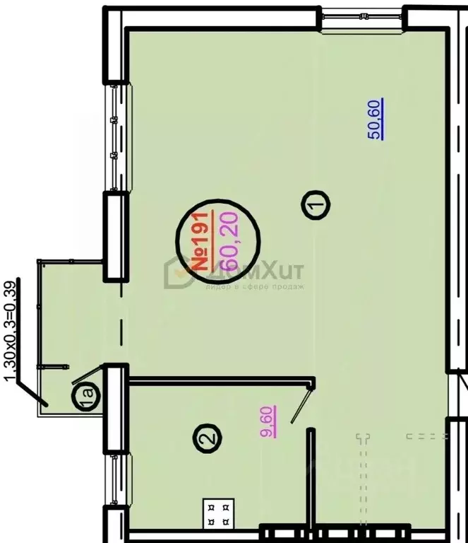 2-к кв. Крым, Евпатория ул. Чапаева, 2 (60.2 м) - Фото 1