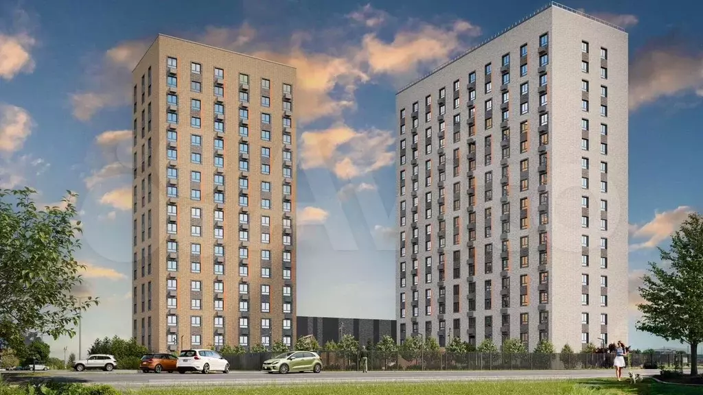 Квартира-студия, 27,7 м, 15/17 эт. - Фото 1