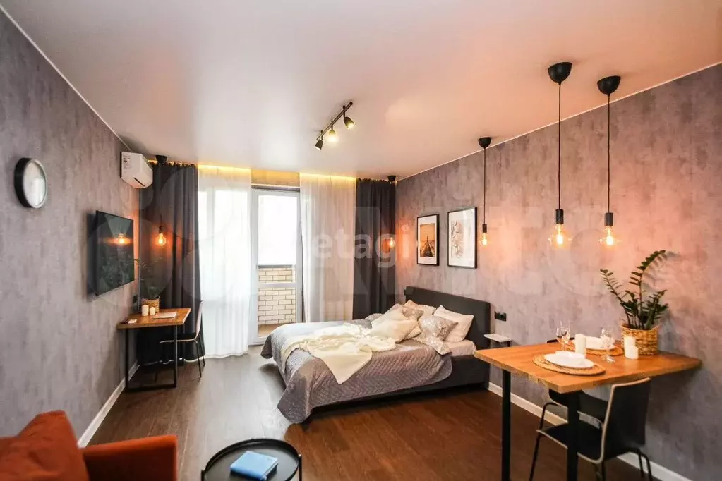 Квартира-студия, 29,8 м, 9/9 эт. - Фото 1