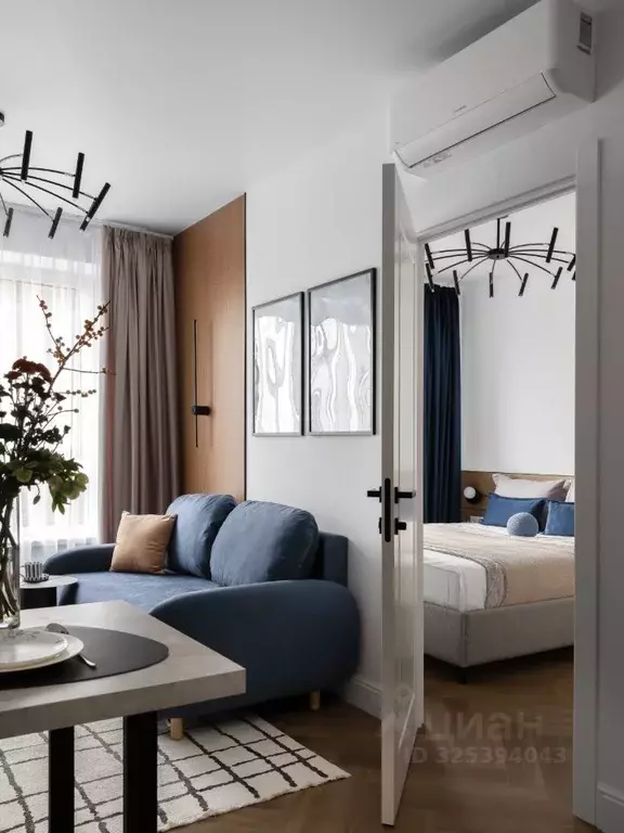 2-к кв. Москва Новоостаповская ул., 7к1 (31.5 м) - Фото 1