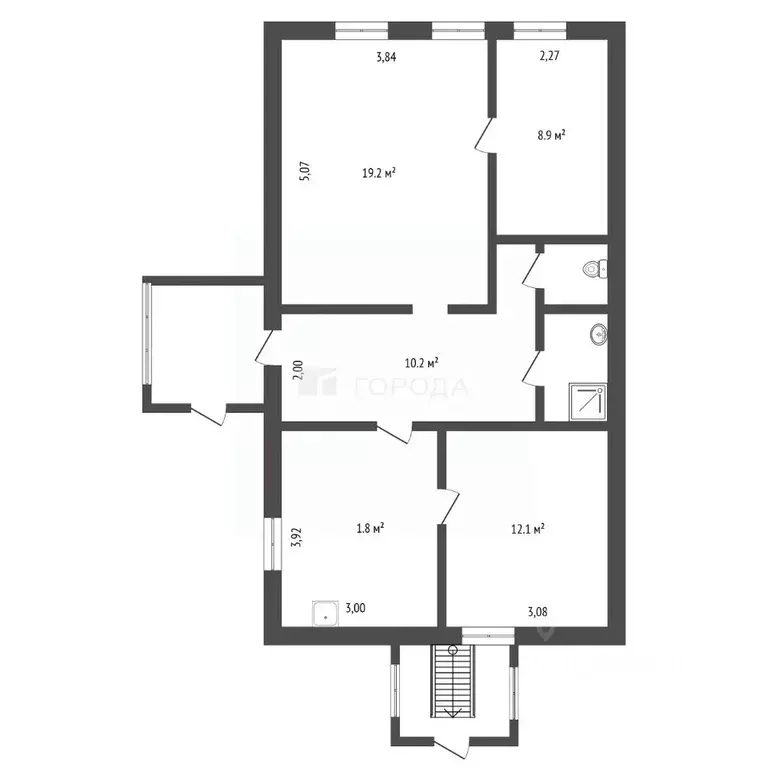 Дом в Алтайский край, Первомайский район, пос. Рогуличный Лесная ул. ... - Фото 2