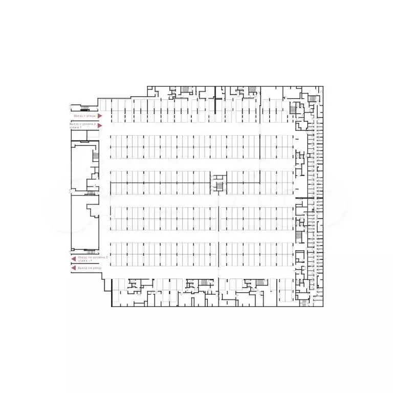 Машиноместо, 13 м - Фото 1
