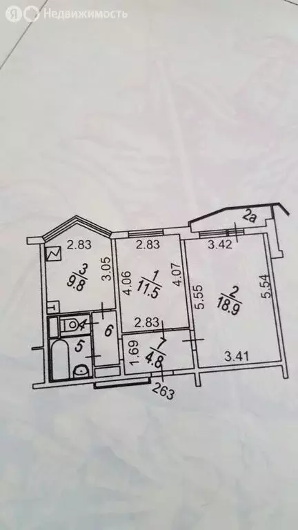 2-комнатная квартира: Москва, Дмитровское шоссе, 90к1 (55 м) - Фото 1