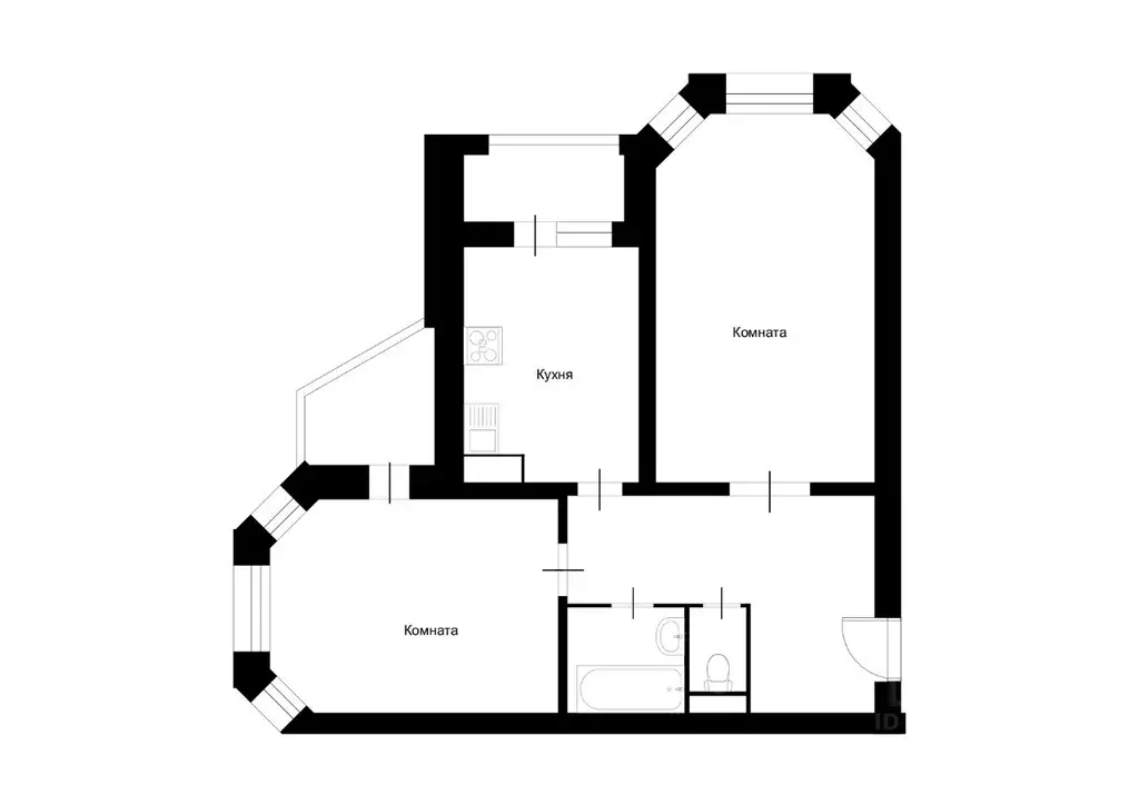 2-к кв. Московская область, Солнечногорск городской округ, Андреевка ... - Фото 2