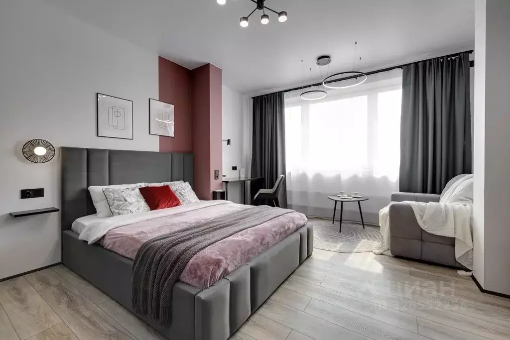 Студия Московская область, Королев Октябрьский бул., 26 (35.0 м) - Фото 1