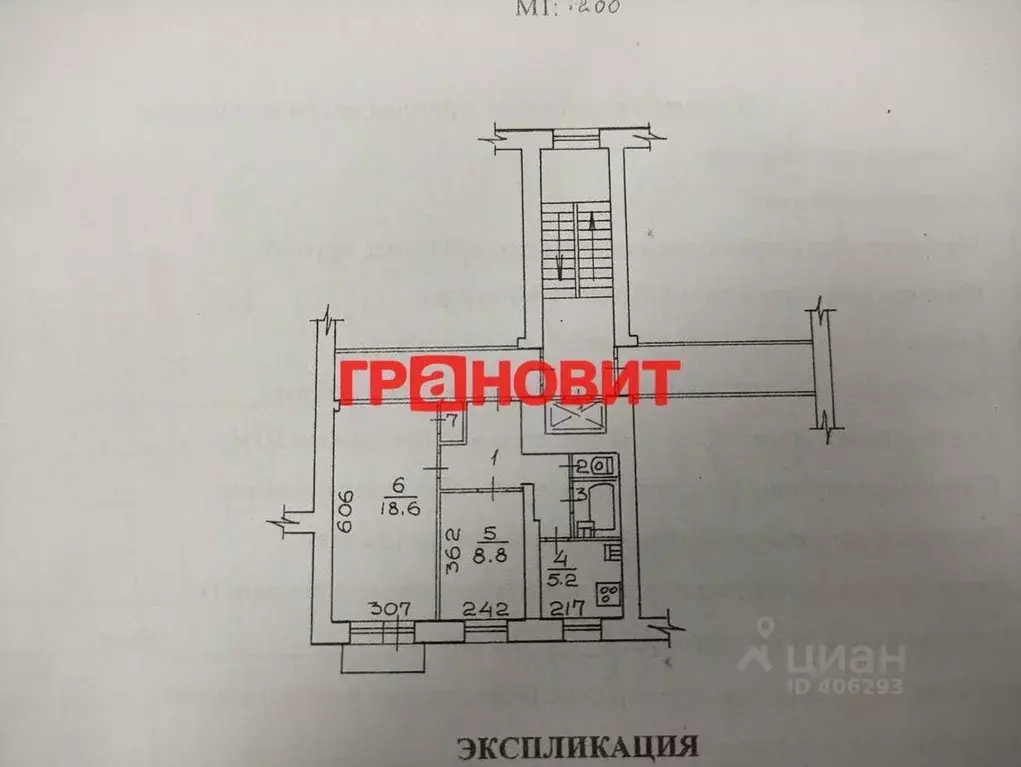 2-к кв. Новосибирская область, Новосибирск ул. 1905 года, 87 (44.0 м) - Фото 1