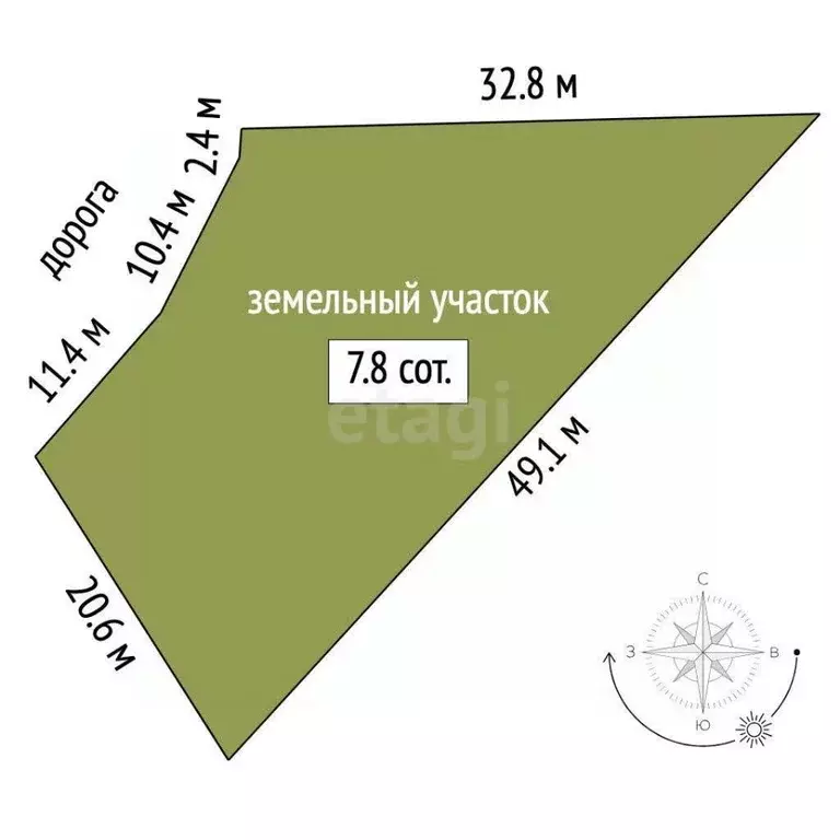 Участок в Севастополь Балаклавский муниципальный округ, Югрыба ... - Фото 1