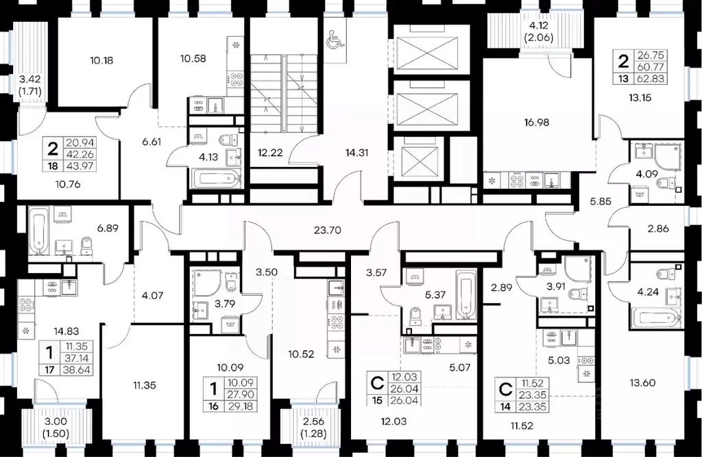 Студия Нижегородская область, Нижний Новгород Глоракс Левобережный ... - Фото 2