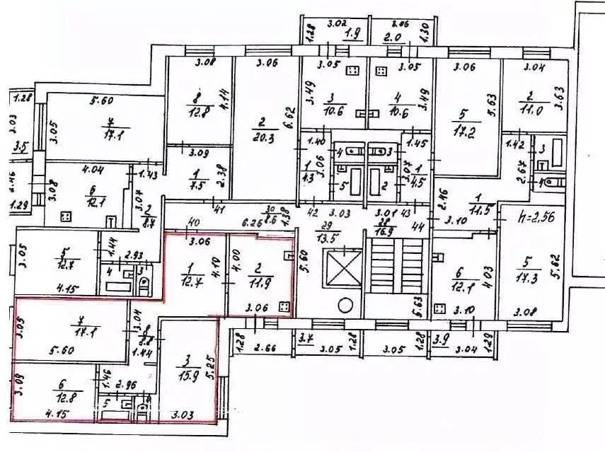 3-к кв. Псковская область, Псков ул. Рокоссовского, 30 (86.7 м) - Фото 2