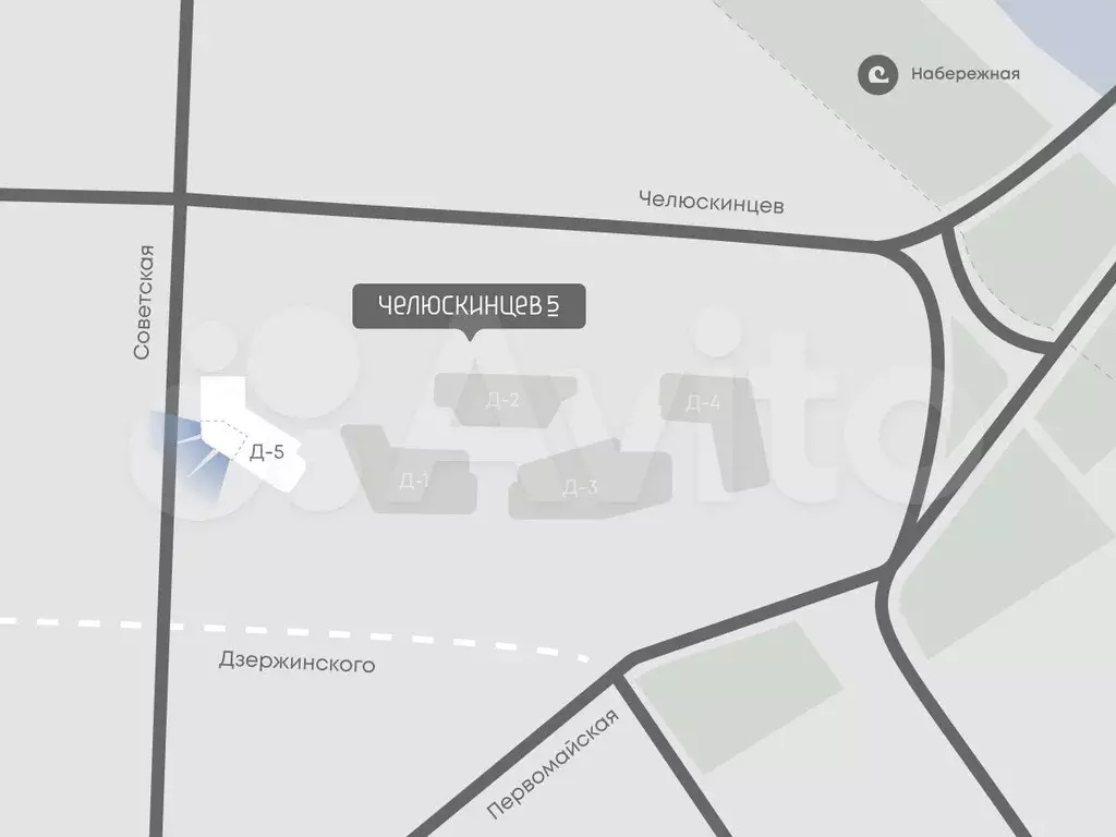 1-к. квартира, 35,8 м, 2/4 эт. - Фото 1