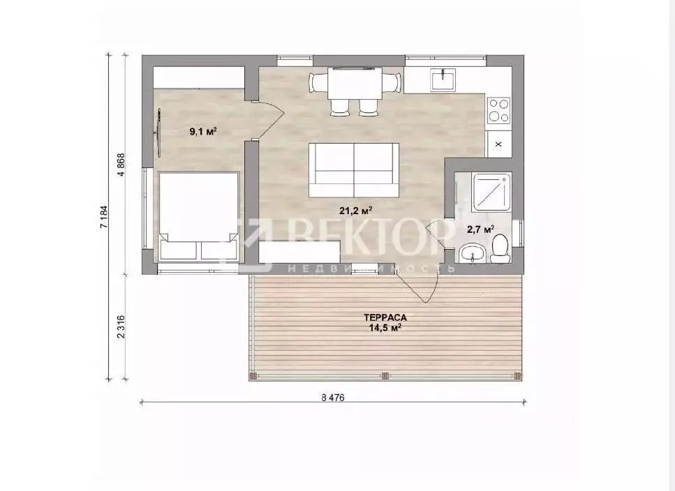 Дом в Ивановская область, Ивановский муниципальный округ, д. Иванцево, ... - Фото 2