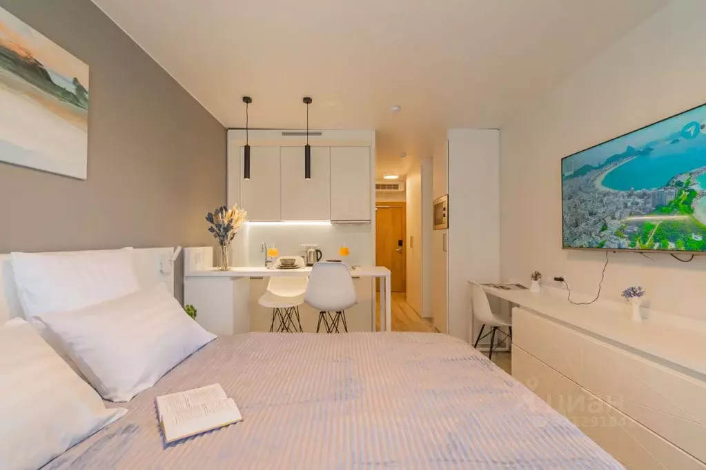 Студия Санкт-Петербург ул. Салова, 61 (23.3 м) - Фото 1