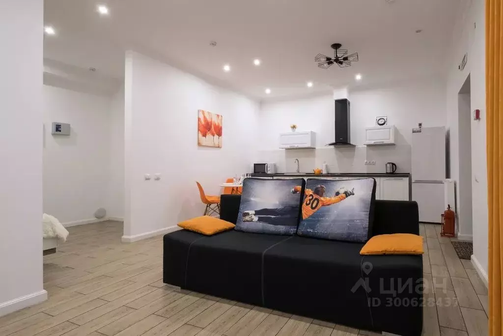 1-к кв. Калининградская область, Янтарный пгт ул. Советская, 104б ... - Фото 2