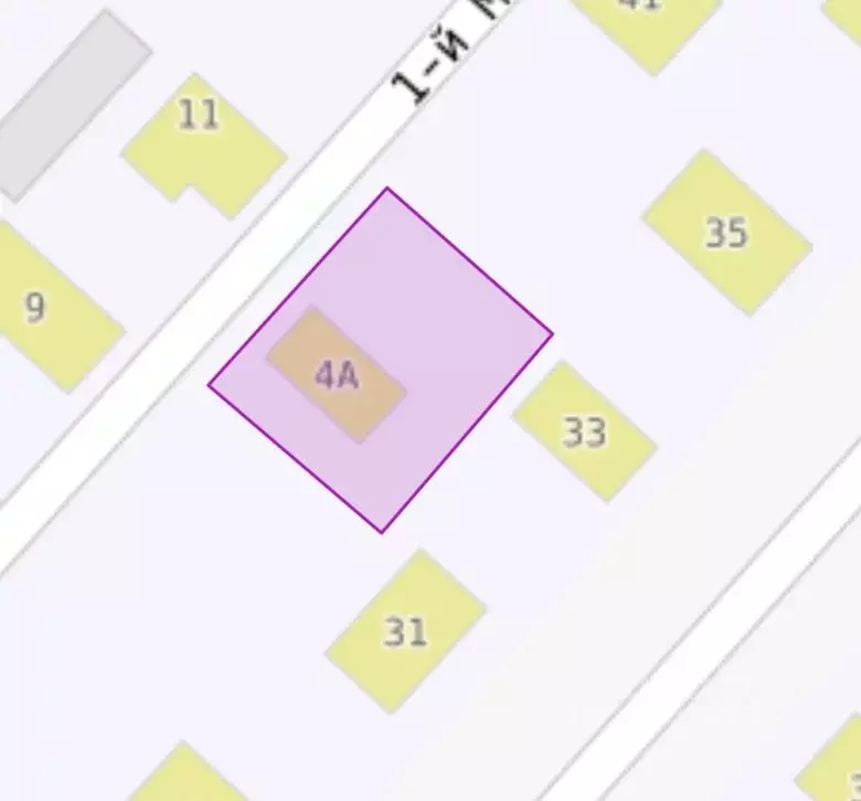 Участок в Омская область, Омск пер. 1-й Материальный, 4А (4.9 сот.) - Фото 2