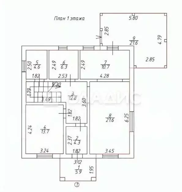 Дом в Калужская область, Боровский район, Совьяки с/пос, Солнечная ... - Фото 2