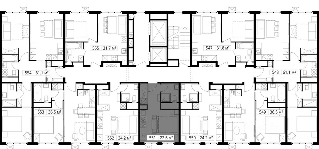 Студия Московская область, Ленинский городской округ, д. Сапроново, ... - Фото 2