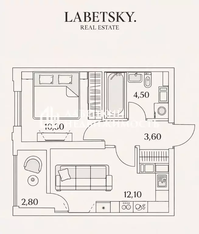 1-к кв. Санкт-Петербург Планерная ул., 99 (31.5 м) - Фото 2