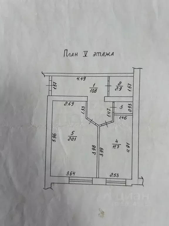 1-к кв. Новгородская область, Боровичи ул. Софьи Перовской, 86Б (46.9 ... - Фото 2