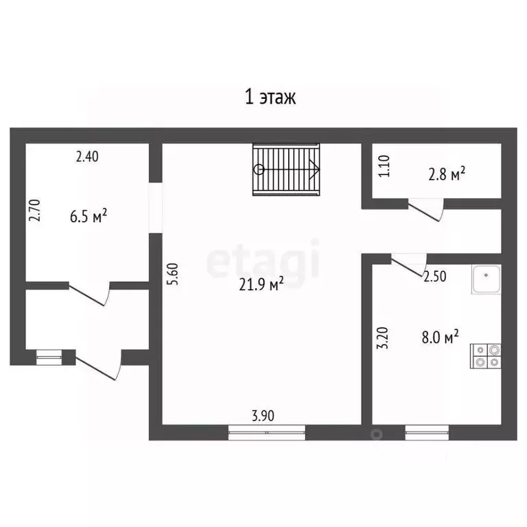 Дом в Тюменская область, Тюмень Строитель-1 СНТ, ул. Ягодная (110 м) - Фото 2