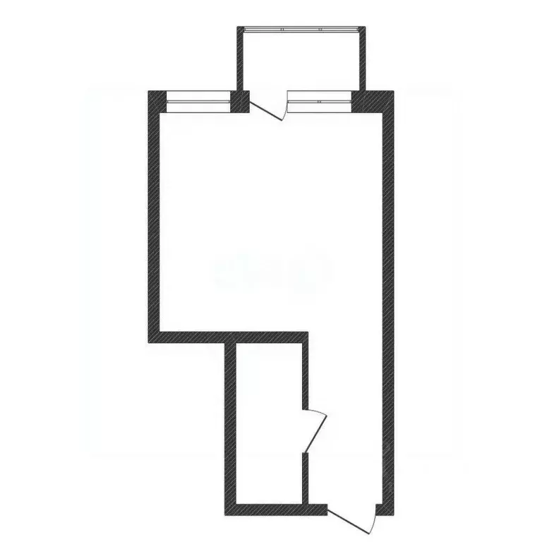 Студия Калужская область, Совхоз Боровский с/пос, д. Кабицыно ул. ... - Фото 1