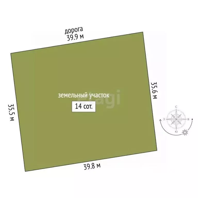 Участок в Архангельская область, Приморский муниципальный округ, д. ... - Фото 1