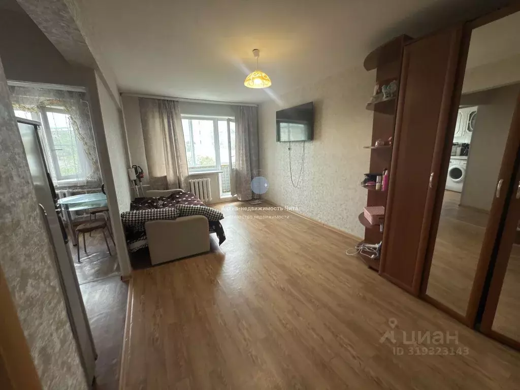 1-к кв. Забайкальский край, Чита ул. Гагарина, 3А (33.0 м) - Фото 1