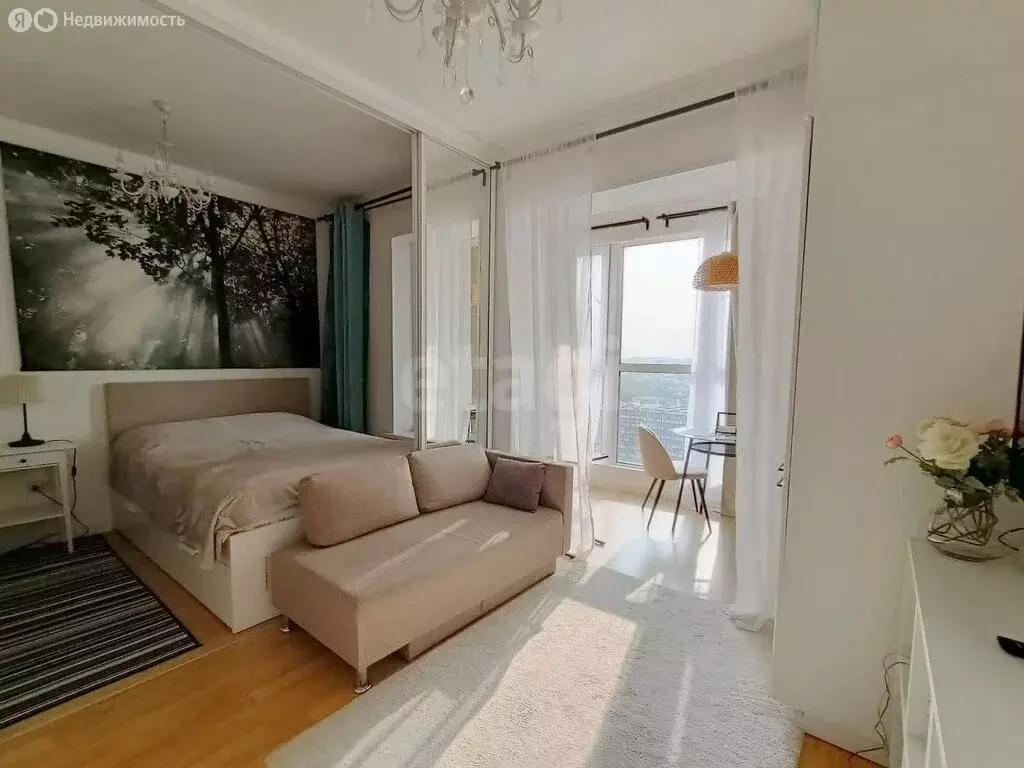 Квартира-студия: Кудрово, Европейский проспект, 21к2 (33 м) - Фото 1