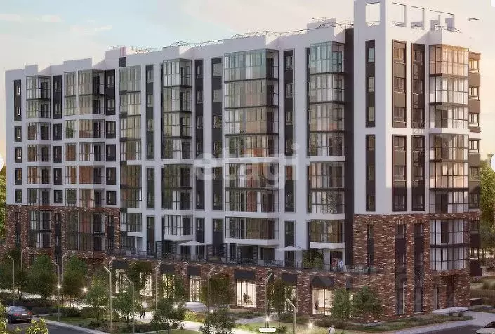 3-к кв. Пермский край, д. Кондратово просп. Дягилева, 2 (49.1 м) - Фото 1