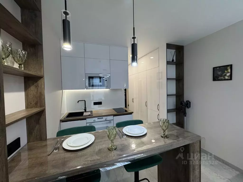 Студия Краснодарский край, Сочи Бытха мкр, ул. Ясногорская, 16/8к3 ... - Фото 1