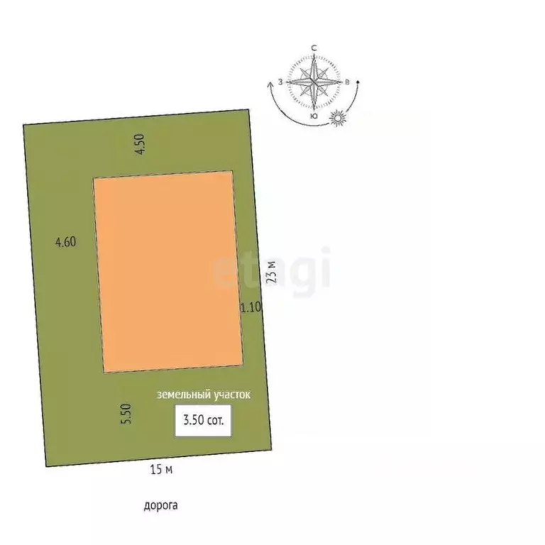 Дом в Ростовская область, Мясниковский район, Краснокрымское с/пос, ... - Фото 2