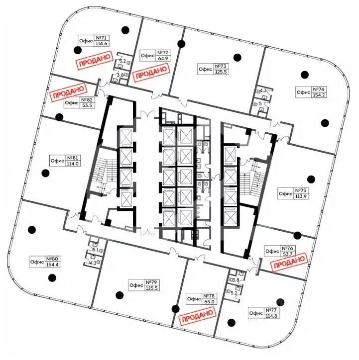 Помещение свободного назначения в Москва Ходынский бул., 4/1 (115 м) - Фото 2