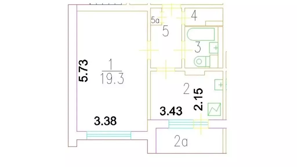 1-комнатная квартира: Москва, улица Кедрова, 3 (36 м) - Фото 1